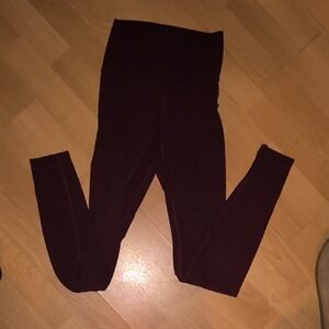 Lululemon Athletica | Burgundy Leggings